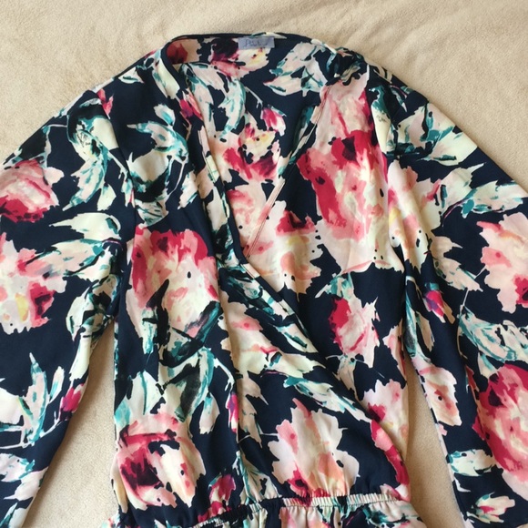 Abbeline Floral Romper - Picture 3 of 7